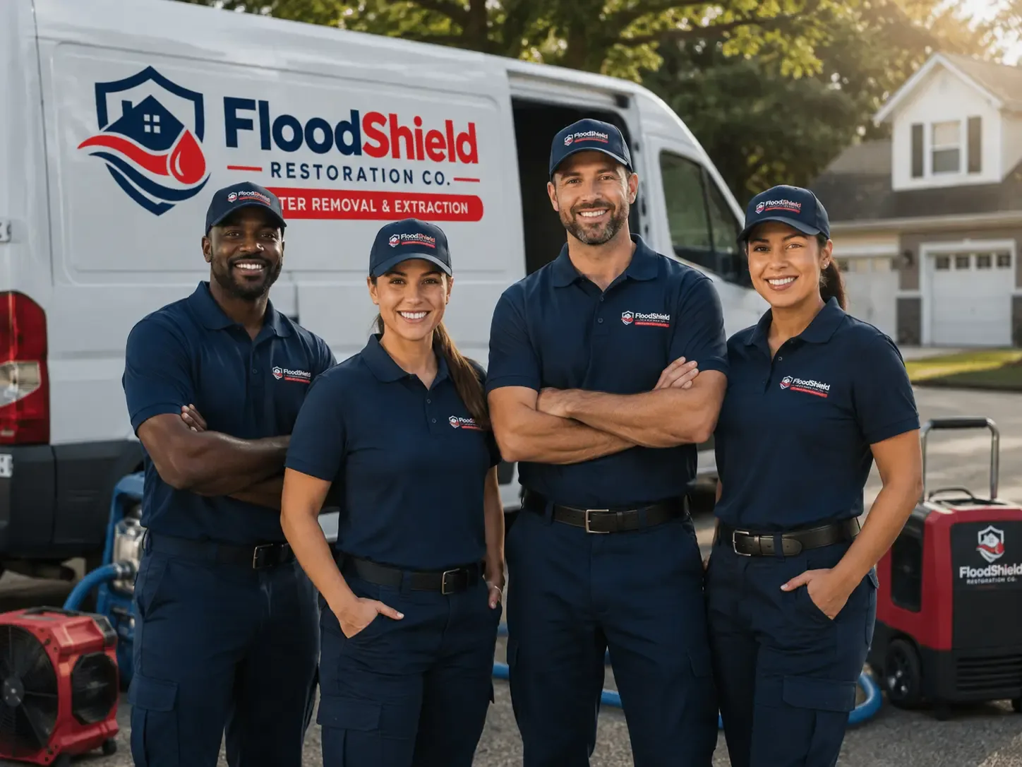 Flood Damage Restoration company in North English, IA
