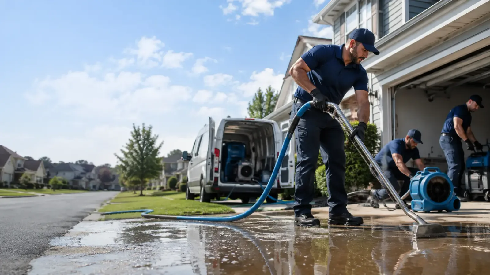 Flood Damage Restoration in North English, IA